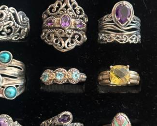Sterling rings