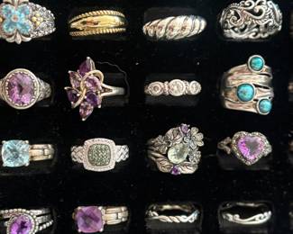 Sterling rings