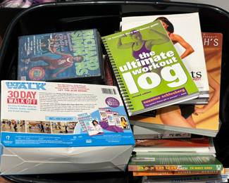 Workout videos, books