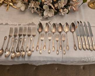 Sterling Silver Flatware Set 800 Grams