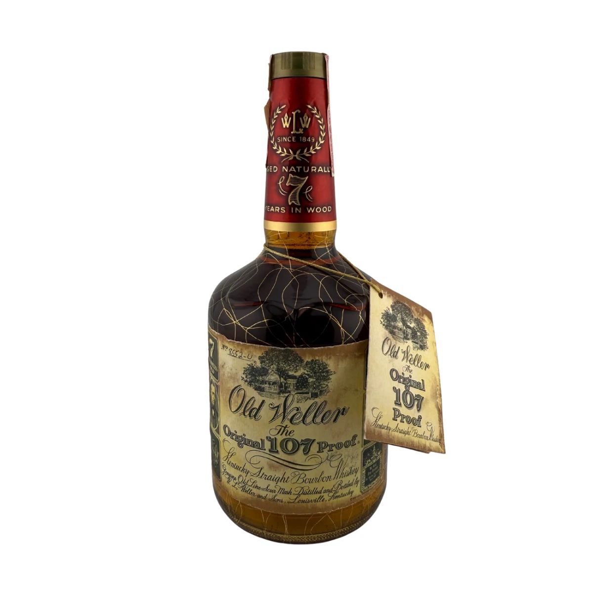 Old Weller 1982 Original 107 Proof
