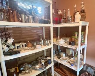 Kitchen gadgets, baskets and Miscellaneous items