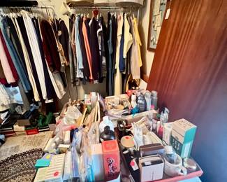 Personal items, vintage clothes