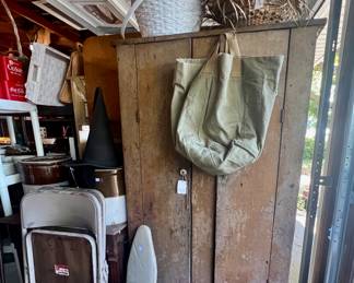 Large primitive cabinet