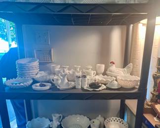 White dish set