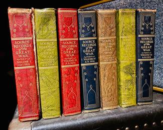 "Source Records of the Great War" in 7 volumes... 
