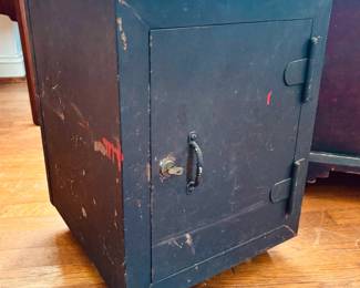 Vintage fire safe...