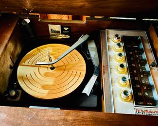 MCM Packard Bell stereo...and killer tambour cabinet!