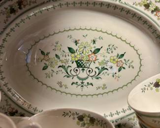 86 assorted pieces of "Provencal" by Royal Doulton...