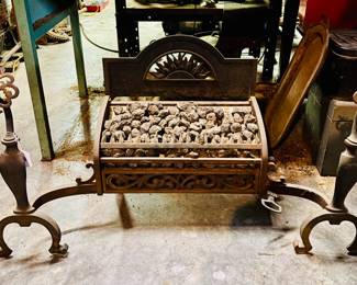 Gas burner fireplace insert...