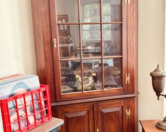 Benbow corner cupboard...