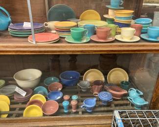 vintage Fiesta and Harlequin