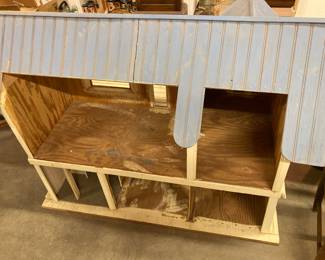 LARGE dollhouse--back side