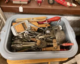 antique and vintage utensils