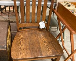 oak teacher chair
