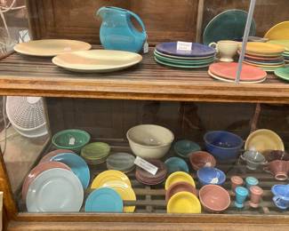 vintage Fiesta and Harlequin