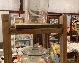 Planters Peanuts counter jars
