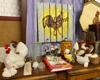 roosters and hens