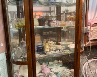 beautiful china, glassware, teapots, dishes, etc.