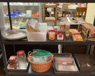 antique and vintage kitchenware, jars