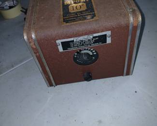 Coin operated radio