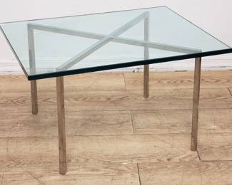 Mies Van Der Rohe-style mid century modern coffee table