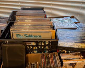 Vinyl, CD's, and DVD's