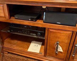 TV, Speakers, Entertainment console