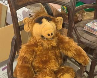 Vintage ALF talking stuffed animal.