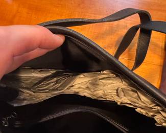 Coach purse w/ storage bag