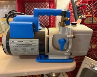Vacuum pump. 