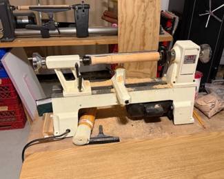 Jet mini lathe. 