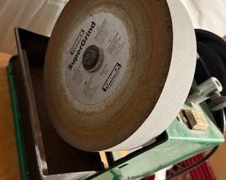 Tormek sharpener. 