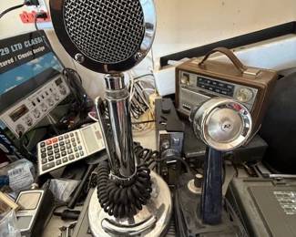 Astatic Silver Eagle D - 104 Lollipop microphone. 