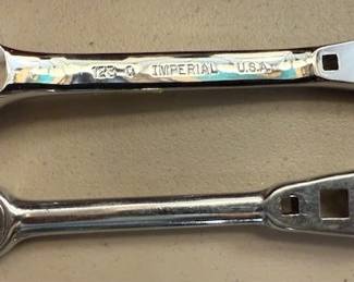 Refrigeration wrenches. 