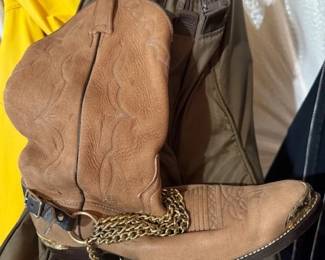 Dan Post cowboy boots. 