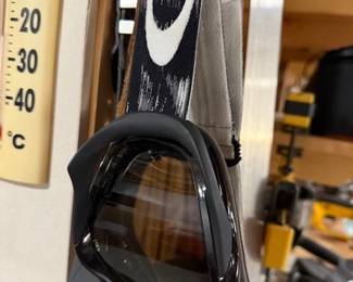 Oakley goggles. 
