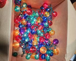 BUBBLE BALL CHRISTMAS LIGHT BOX FULL