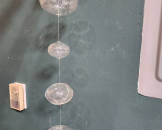 GLASS CHRISTMAS GARLAND 