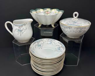 17 MikasaSevilleChinaSetwNipponBowlCreamerSugar12Bowls