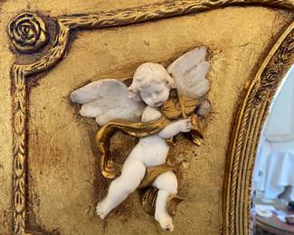 Marble cherubs.