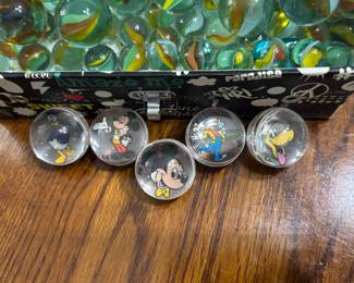 Walt Disney Character Marbles.