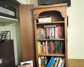 Law books, office supplies, filing