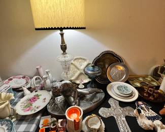 Sculpture, pewter, vintage 