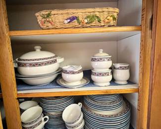 Mikasa vintage set with serving pieces