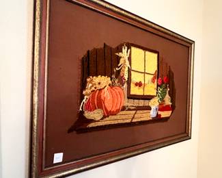 Vintage farm needlework 