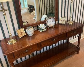 Harmony console table $225