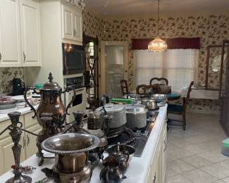 silver plate items priced separately $10 - $50