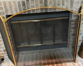 Fireplace screen $80