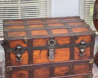 Large Vintage trunk $140